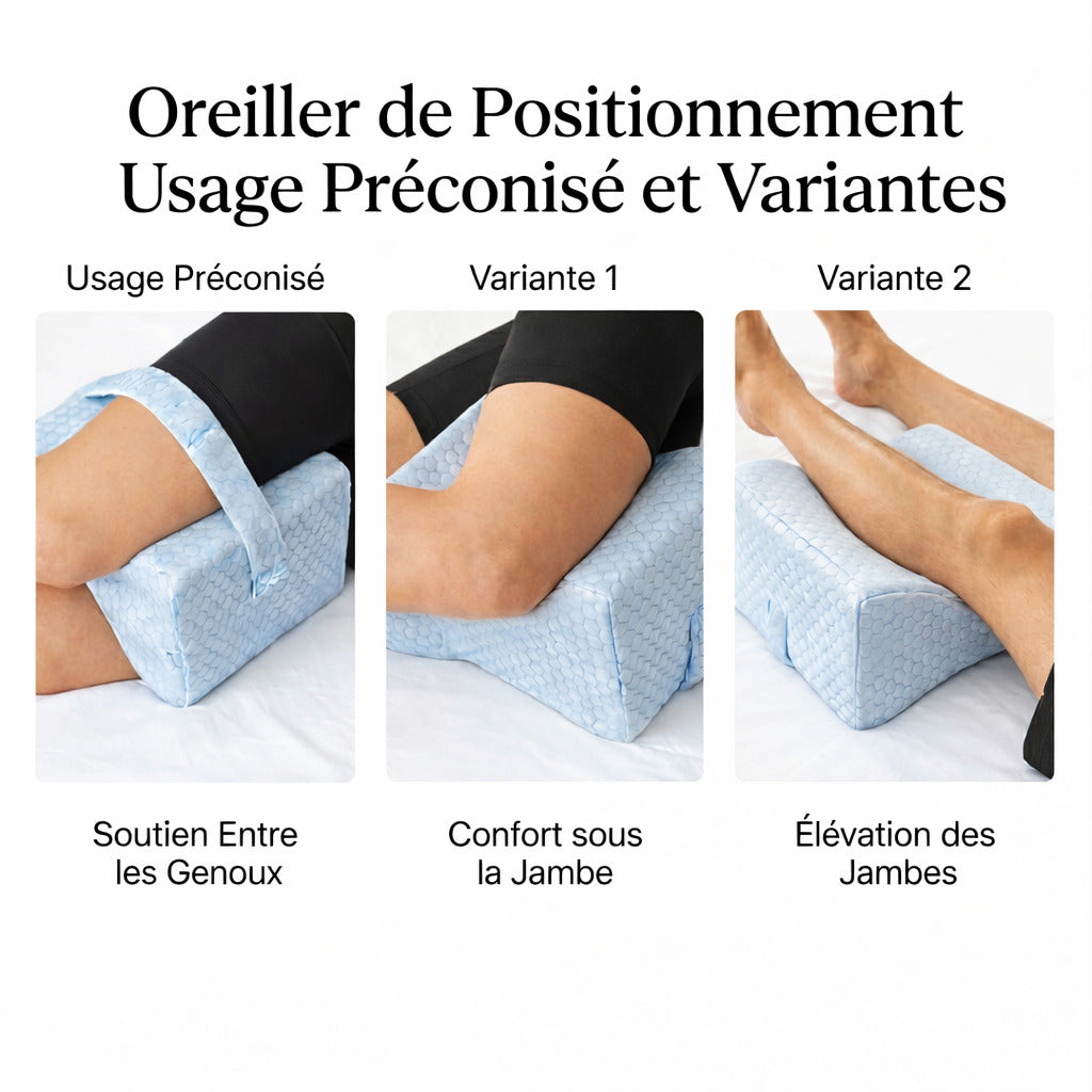 Coussin ergonomique pour genoux